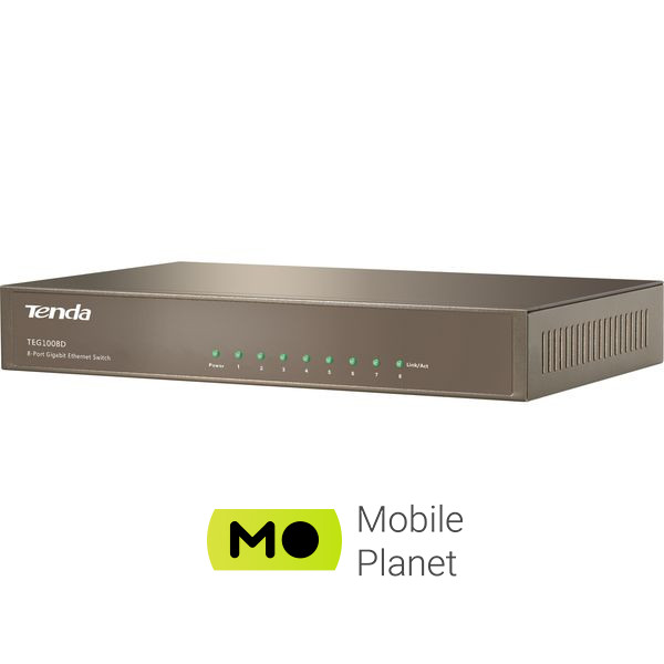 Комутатор мережевий Tenda TEG1008D (UA)
