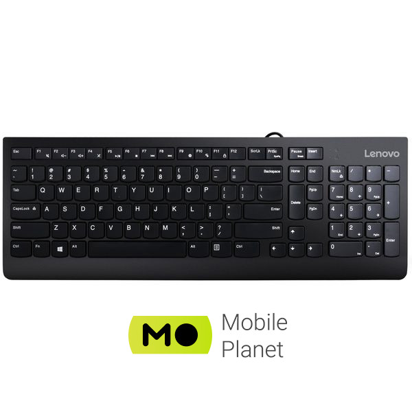 Клавиатура Lenovo 300 USB Ua Black (GY41D64869) (UA)