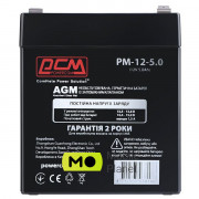 Powercom PM-12-5.0, 12V 5Ah (PM-12-5.0) (UA)