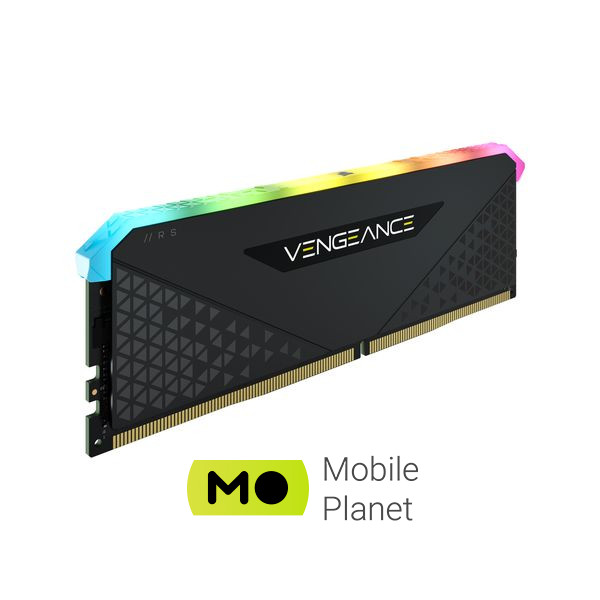 Оперативная память DDR4 16GB 3200 MHz Vengeance RGB RS Black Corsair (CMG16GX4M1E3200C16) (UA)