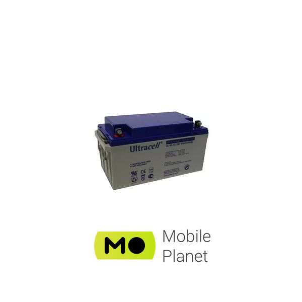 Акумуляторна батарея Ultracell 12V-65Ah, AGM (UL65-12) (UA)
