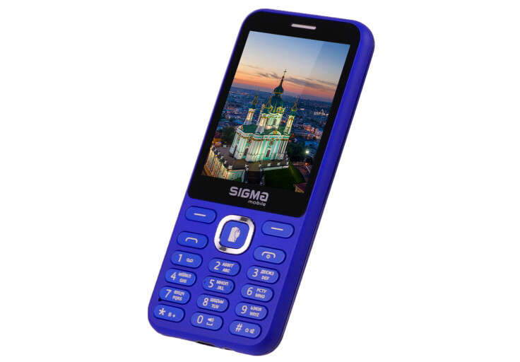 Мобильный телефон Sigma mobile X-style 31 TYPE-C Power Blue (UA)
