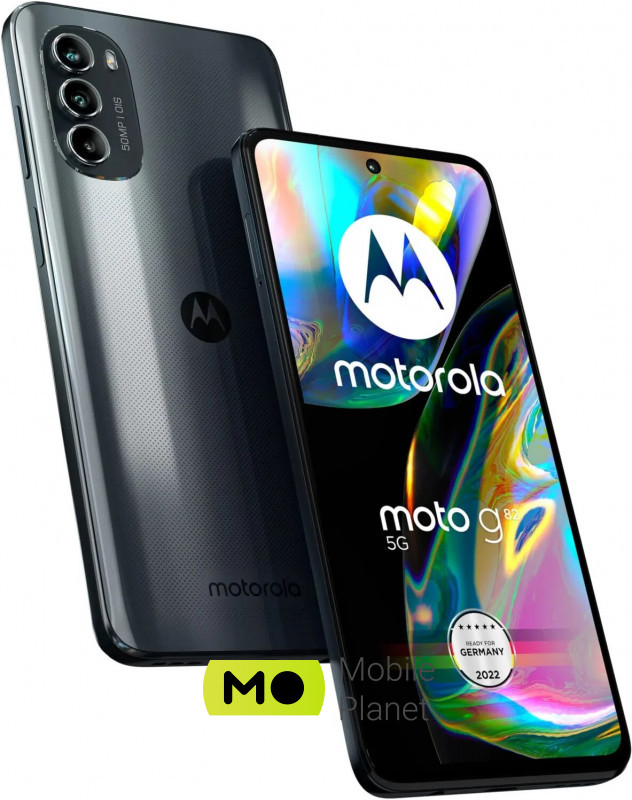 Телефон Motorola Moto G82 6/128GB Meteorite Gray (PAUA0016)