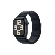 Apple Watch SE 2 GPS 40mm Midnight Aluminium Case with Midnight Sport Loop (MRE03)