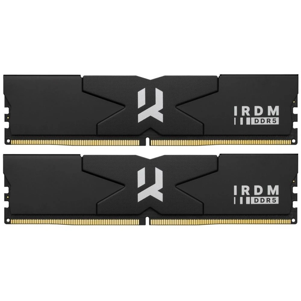 Оперативна пам'ять GOODRAM 64 GB (2х32GB) DDR5 6400 MHz IRDM Black (IR-6400D564L32/64GDC) (UA)