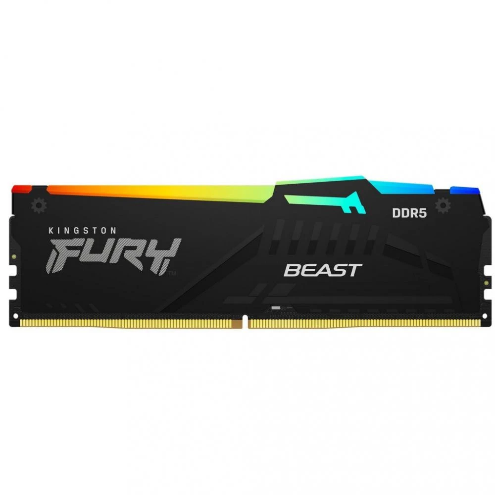 Оперативна пам'ять Kingston FURY 32 GB DDR5 5600 MHz Beast RGB (KF556C36BBEA-32) (UA)