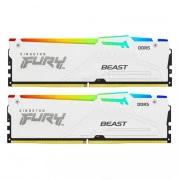 Kingston FURY 64 GB (2x32GB) DDR5 5200 MHz Beast RGB EXPO White (KF552C36BWEAK2-64) (UA)