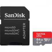 SanDisk 64 GB microSDXC UHS-I A1 Class 10 Ultra (SDSQUAB-064G-GN6MA) (UA)