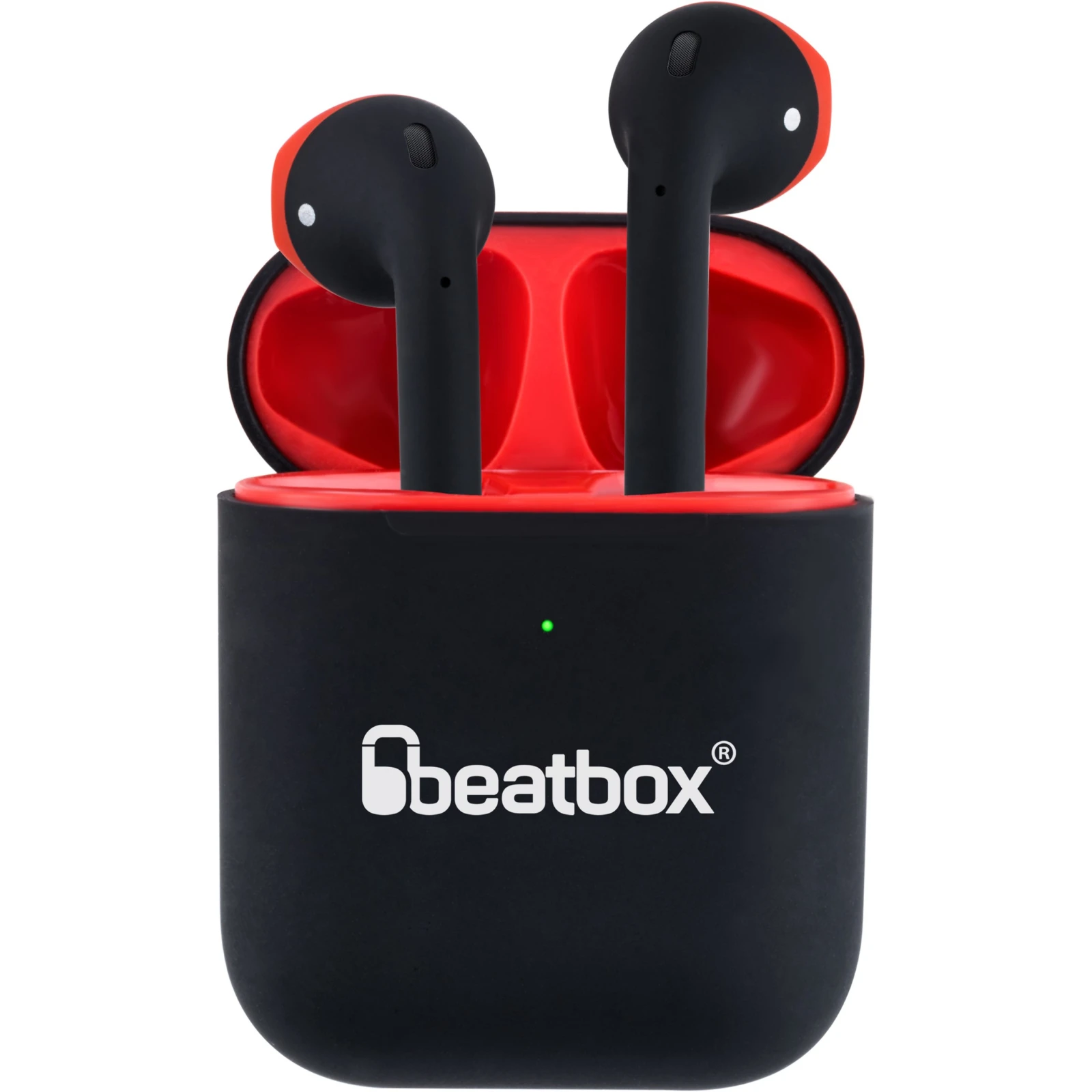 BeatBox PODS AIR 2 Wireless Сharging Black-Red (bbpair2wcbr) (UA)
