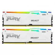 Kingston FURY 64 GB (2x32GB) DDR5 6000 MHz Beast RGB EXPO White (KF560C36BWEAK2-64) (UA)