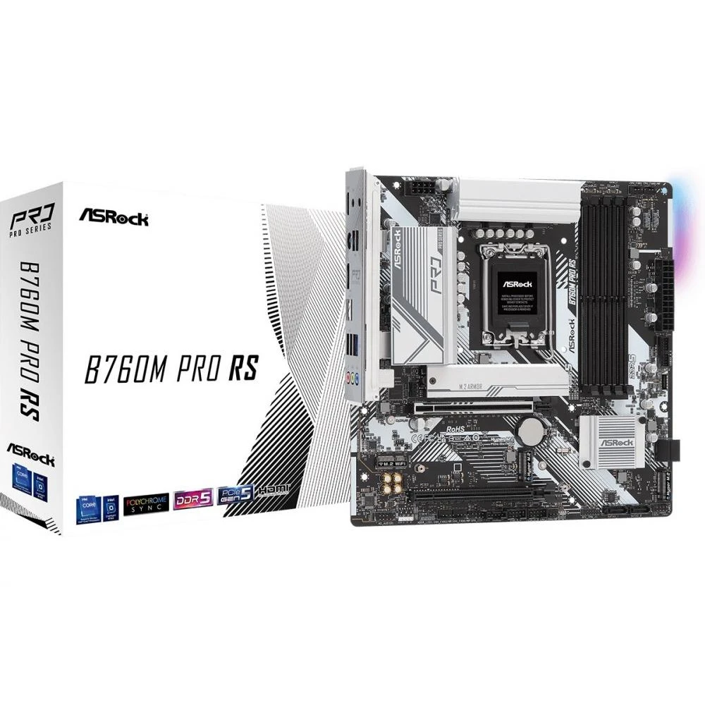 Материнська плата ASRock B760M Pro RS (UA)