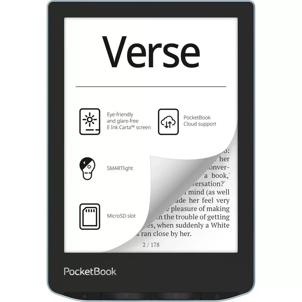 Электронная книга PocketBook 629 Verse Bright Blue (PB629-2-CIS)