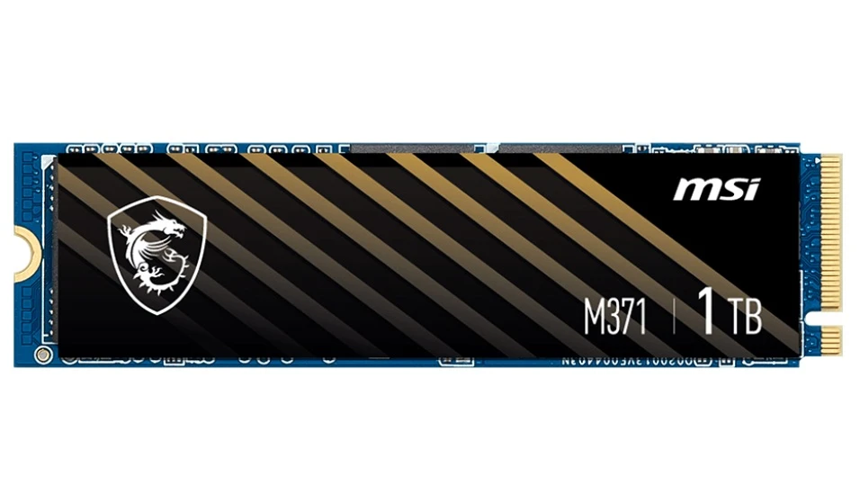 SSD диск 1TB MSI Spatium M371 M.2 2280 PCIe 3.0 x4 NVMe 3D NAND TLC (S78-440L870-P83) (UA)