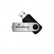 USB2.0 16GB MediaRange Black/Silver (MR910) (UA)