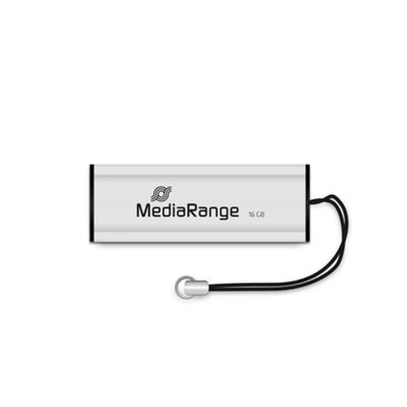 Флеш пам `ять USB3.0 16GB MediaRange Black/Silver (MR915) (UA)
