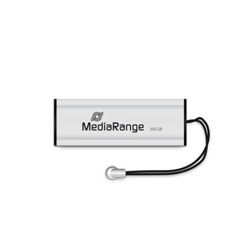 Флеш пам `ять USB3.0 256GB MediaRange Black/Silver (MR919) (UA)