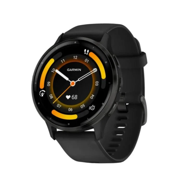 Garmin Venu 3 Slate S. Steel Bezel w. Black Case and S. Band (010-02784-01/51)