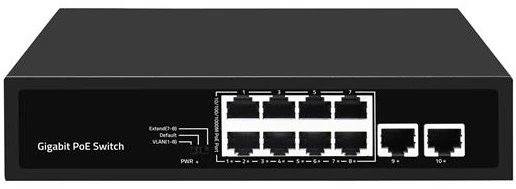 2E Комутатор PowerLink SP802G 10xGE (2E-SP802G-2) (UA)