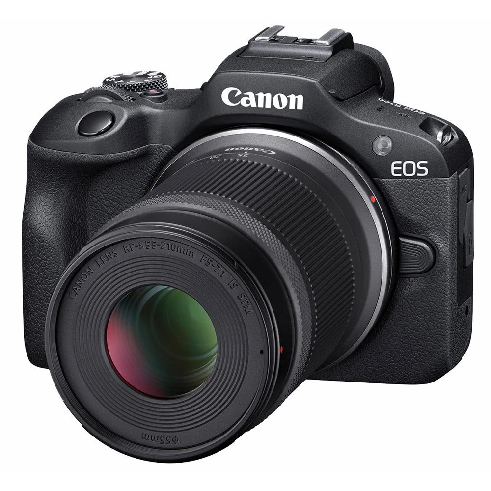 Фотоапарат Canon EOS R100 kit 18-45мм + 55-210мм IS STM (6052C036) (UA)