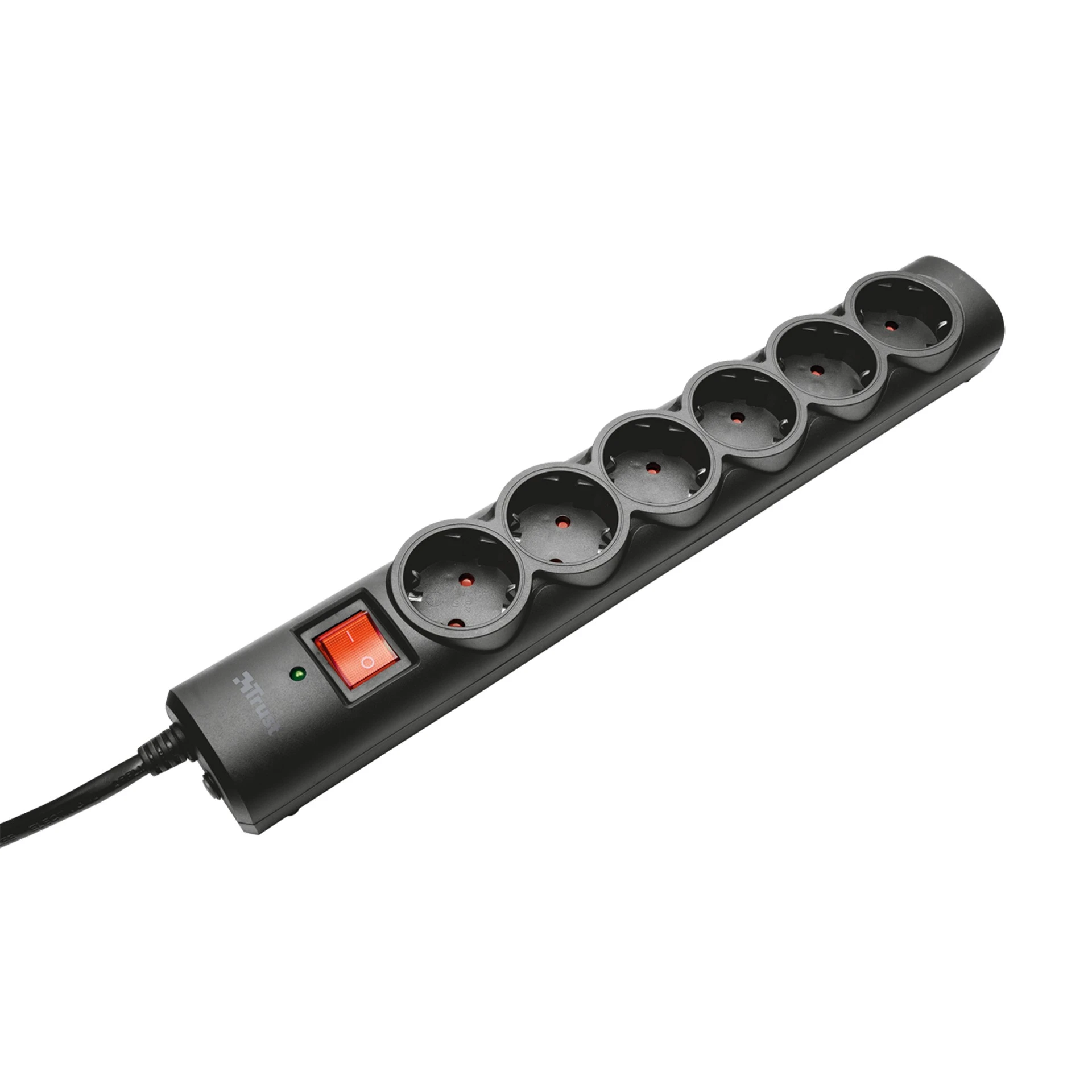 Мережевий фільтр Trust Surge Protector 6 ports (21059) (UA)