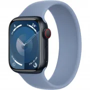 Apple Watch Series 9 GPS 41mm Midnight Aluminum + Winter Blue Solo Loop (MR9L3+MTAD3)