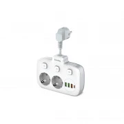 ColorWay CW-CHE24PDW 2 розетки/4USB (CW-CHE24PDW) (UA)