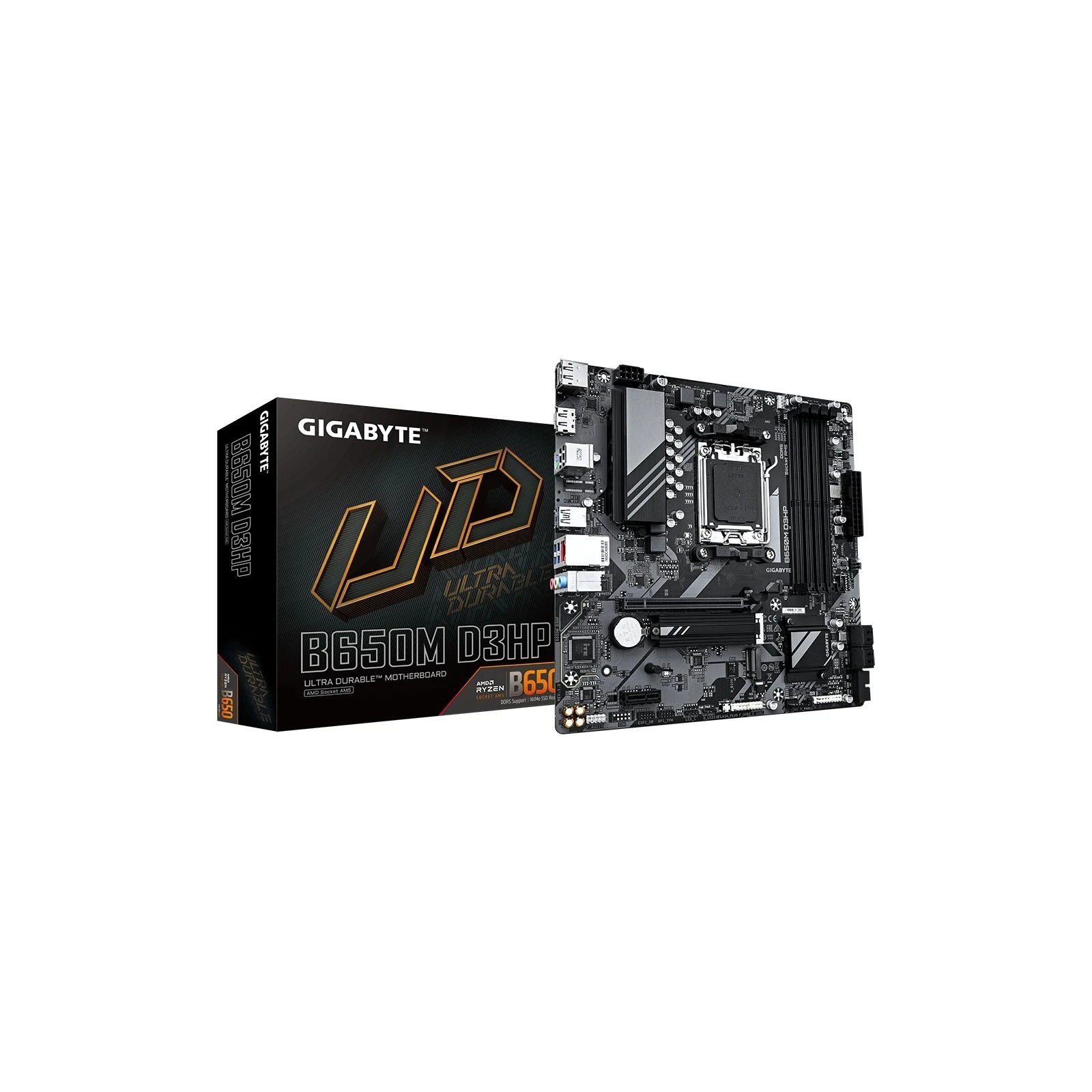 Материнська плата GIGABYTE B650M D3HP (UA)