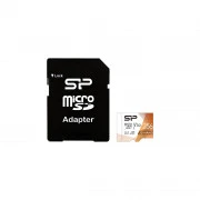 Silicon Power 256Gb microSDXC U3 A1 V30 Superior Color 100R/80W + adapter (SP256GBSTXDU3V20AB) (UA)