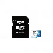 Silicon Power 64Gb microSDXC U3 A1 V30 Superior Color 100R/80W + adapter (SP064GBSTXDU3V20AB) (UA)