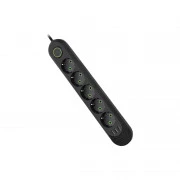 Voltronic F05U, 5роз EU, 3*USB Black (F05U-Black) (UA)