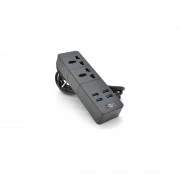 Voltronic TВ-Т07, 2роз, 4*USB Black (ТВ-Т07-Black) (UA)