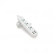 Voltronic TВ-Т16, 4роз, 3*USB White (ТВ-Т16-White) (UA)