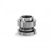 Фитинг для СВО Ekwb EK-Quantum Torque Pass-Through G1/4 - Nickel (3831109905449) (UA)