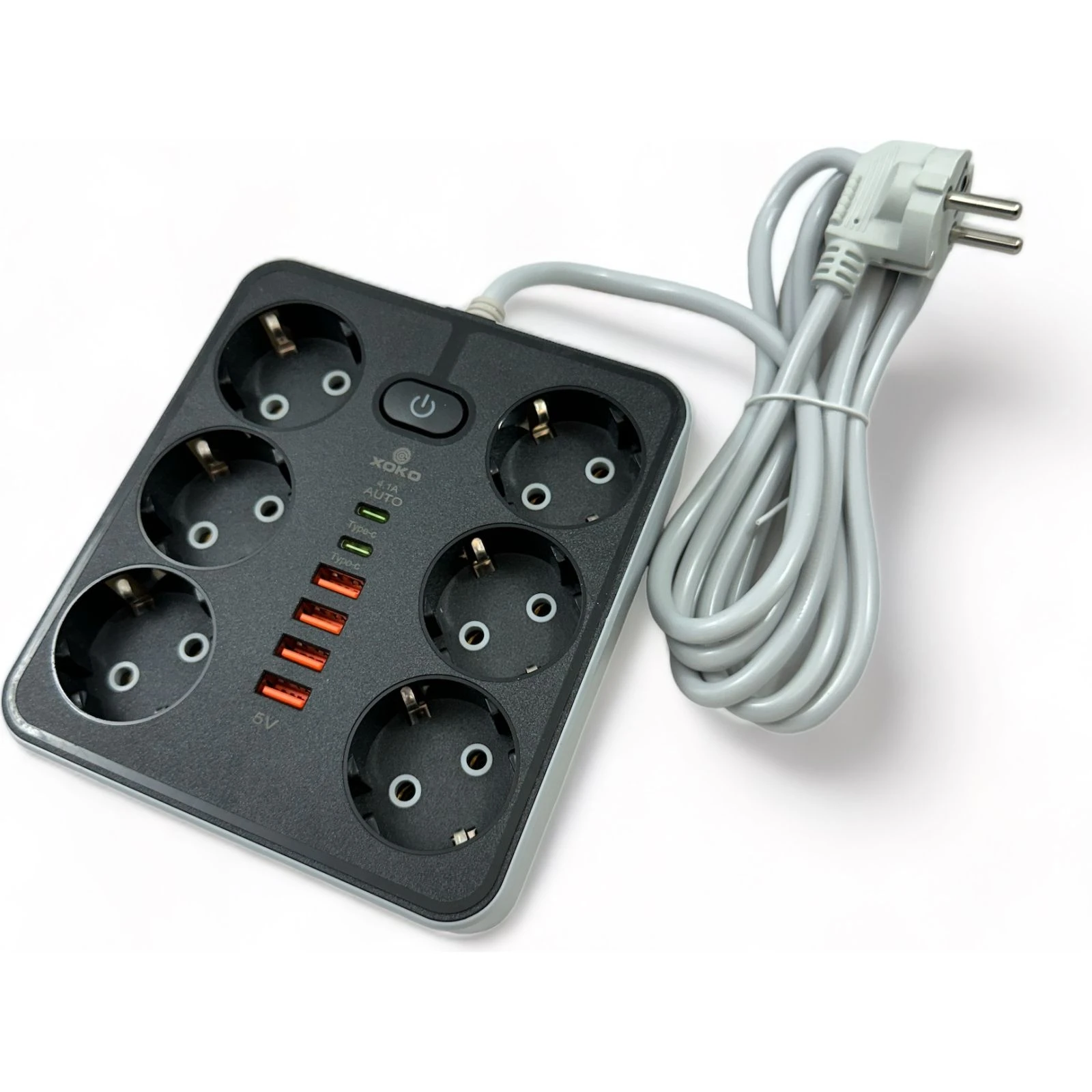 Сетевой фильтр XoKo XK-SP-6-4-2-BK (UA)
