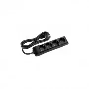 Panasonic X-tendia 4 розетки, 3м (WLTB04432BL-UA) (UA)