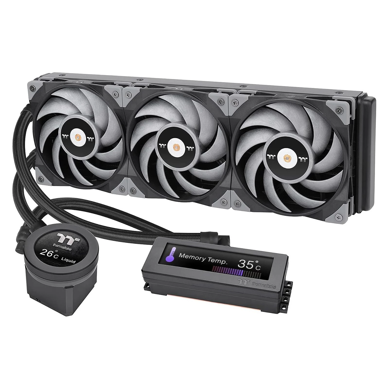Система водяного охлаждения ThermalTake Floe RC Ultra 360 CPUMemory AIO Liquid Cooler (CL-W325-PL12GM-A) (UA)