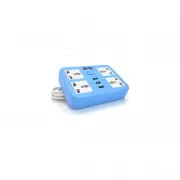 Voltronic TВ-Т15, 4роз, 3*USB Blue (ТВ-Т15-Blue) (UA)