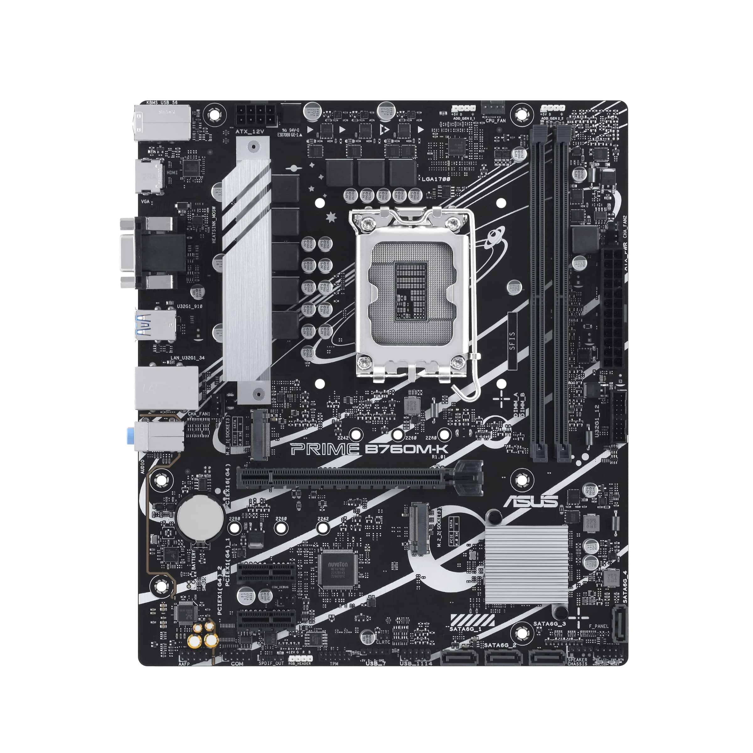 Материнська плата ASUS PRIME B760M-K (90MB1FI0-M1EAY0) (UA)