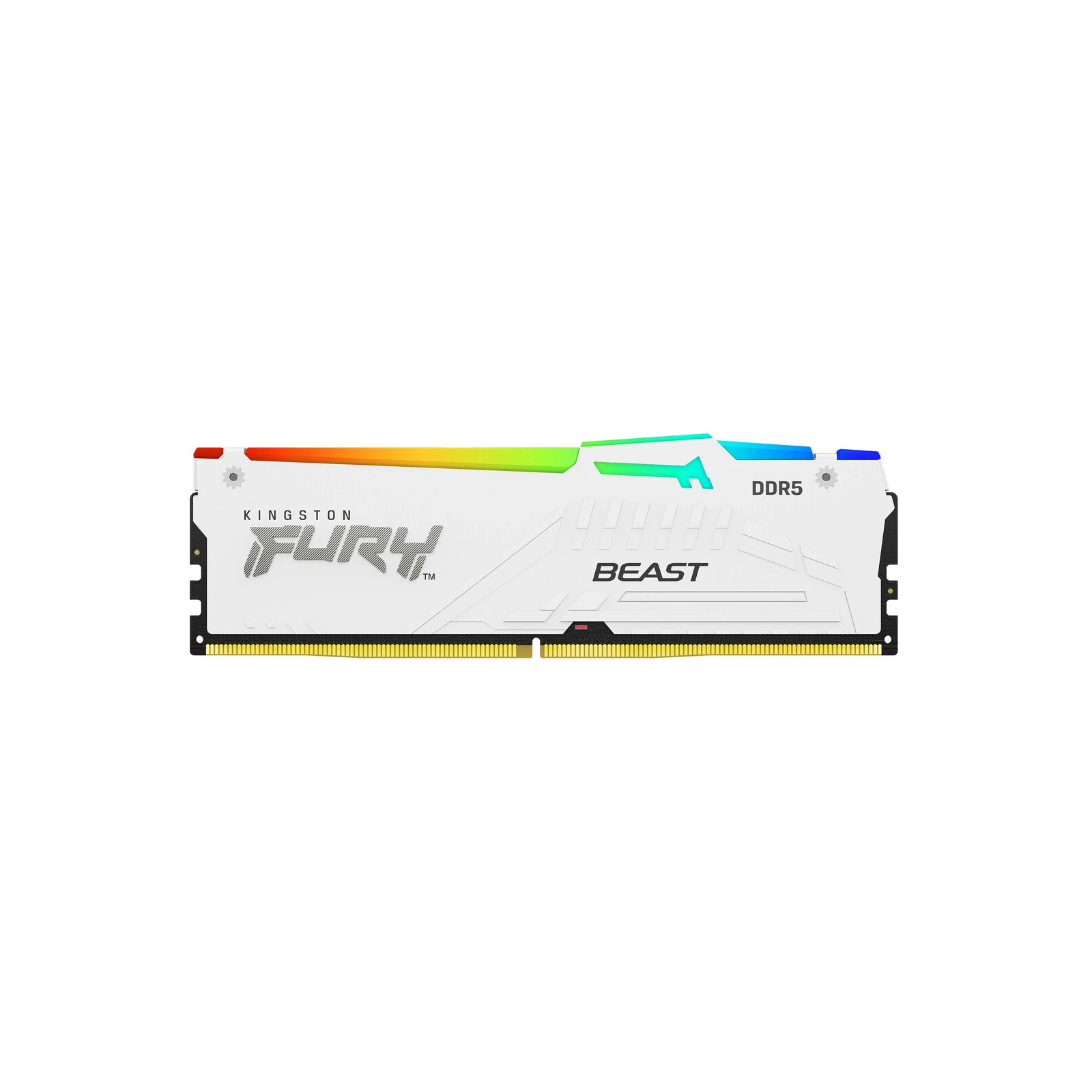 Оперативная память DDR5 32GB 6000 MHz Beast AM5 RGB White Kingston Fury (ex.HyperX) (KF560C36BWEA-32) (UA)