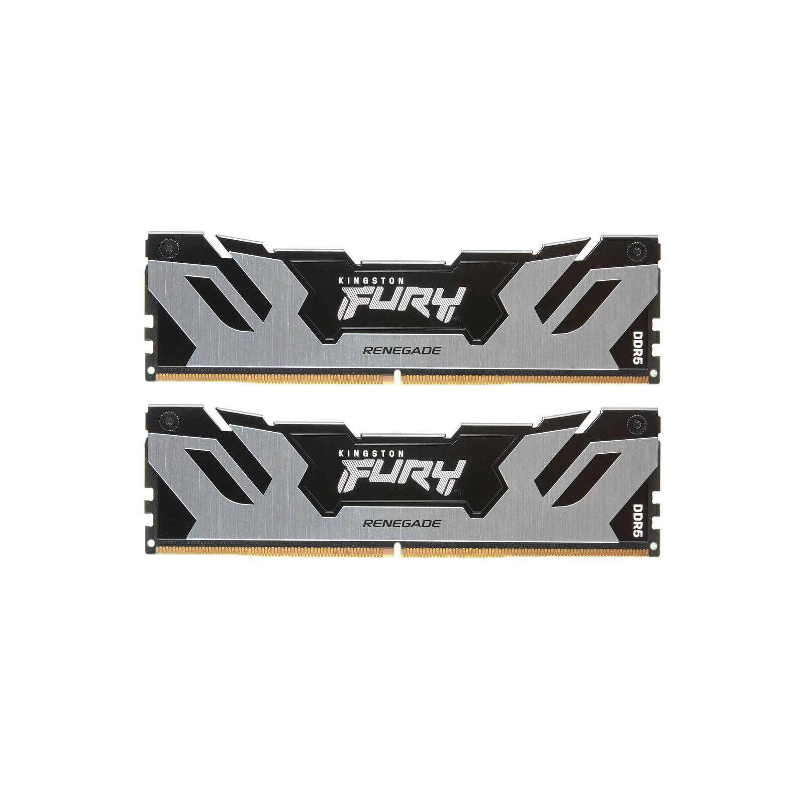 Оперативная память DDR5 96GB (2x48GB) 6000 MHz Renegade Silver XMP Kingston Fury (ex.HyperX) (KF560C32RSK2-96) (UA)