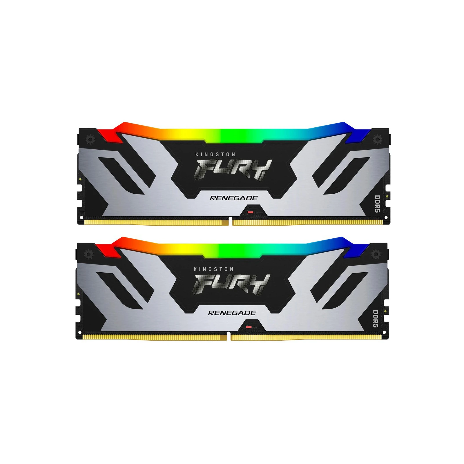 Оперативна пам'ять DDR5 96GB (2x48GB) 6400 MHz Renegade RGB XMP Kingston Fury (ex. HyperX) (KF564C32RSAK2-96) (UA)