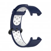 Ремешок BeCover Vents Style для Xiaomi Redmi Smart Band 2 Blue-White (709426)
