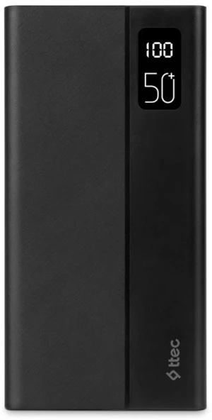 Мобільна батарея Ttec 50000mAh ReCharger Mega LCD Black (2BB197S)