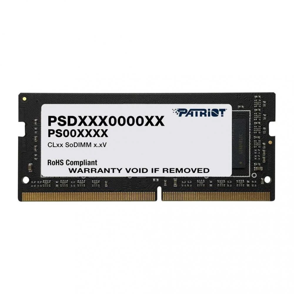 Оперативная память PATRIOT 4 GB SO-DIMM DDR4 2666 MHz (PSD44G266682S) (UA)
