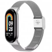 Ремешок BeCover Metal для Xiaomi Mi Smart Band 8 Silver (709358)