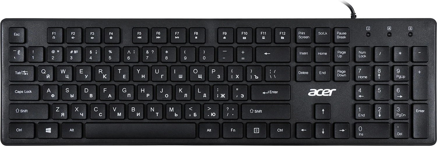 Клавіатура Acer OKW020, 104key (ZL.KBDEE.013) (UA)