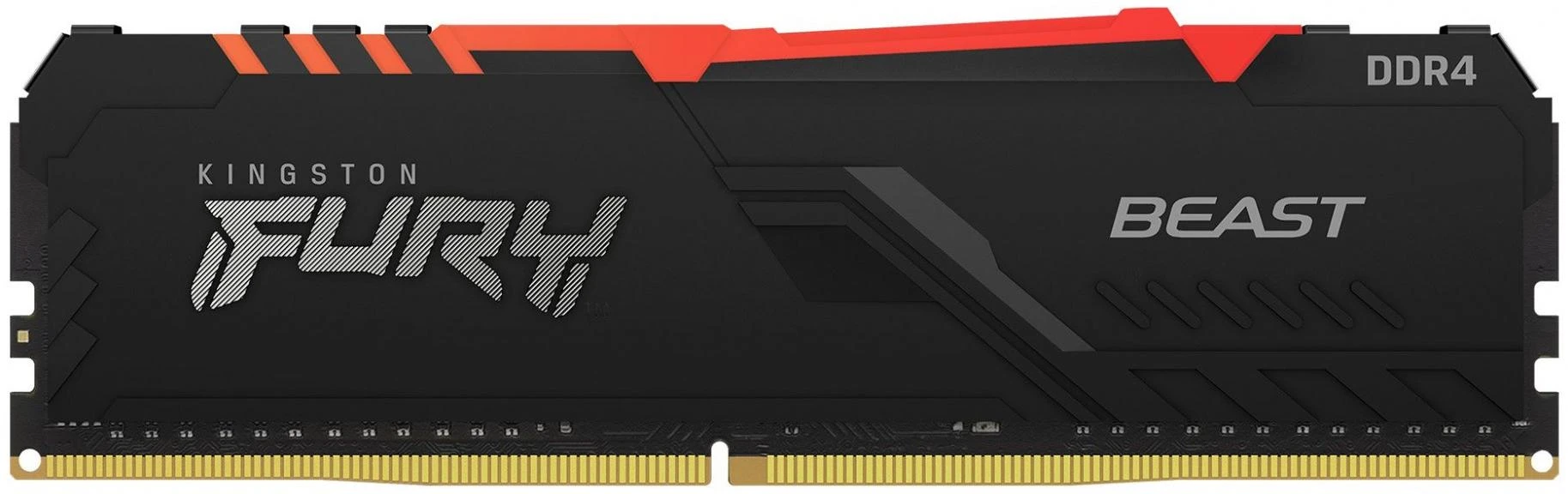 Оперативная память Kingston DDR4 32GB 3600 FURY Beast RGB (KF436C18BB2A/32) (UA)