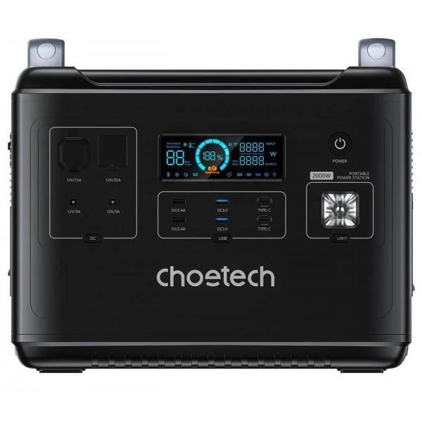 Зарядна станція Choetech 2000Wh (BS006-EU-BK-Z)