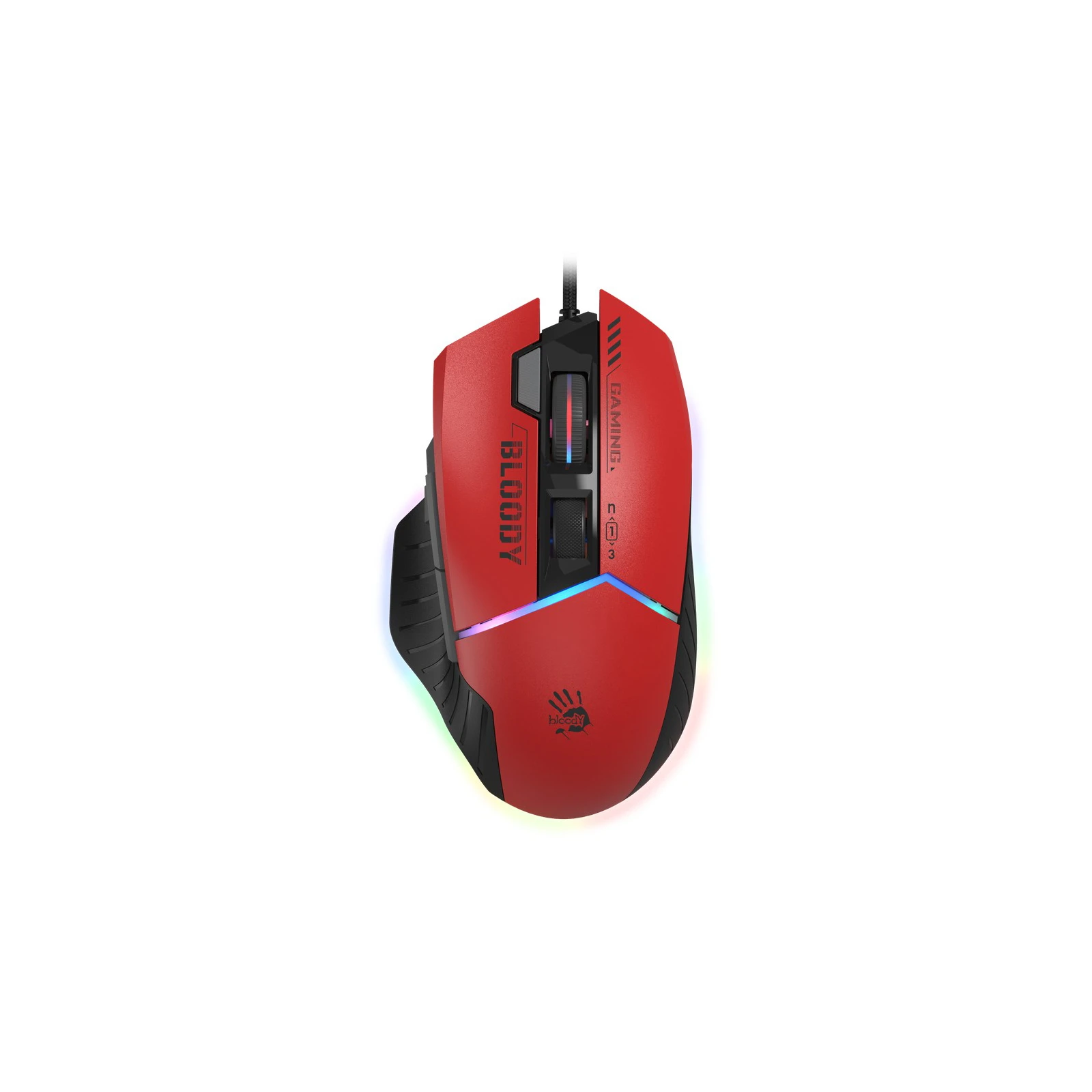 Миша A4Tech Bloody W95 Max RGB Activated USB Sports Red (Bloody W95 Max Sports Red) (UA)