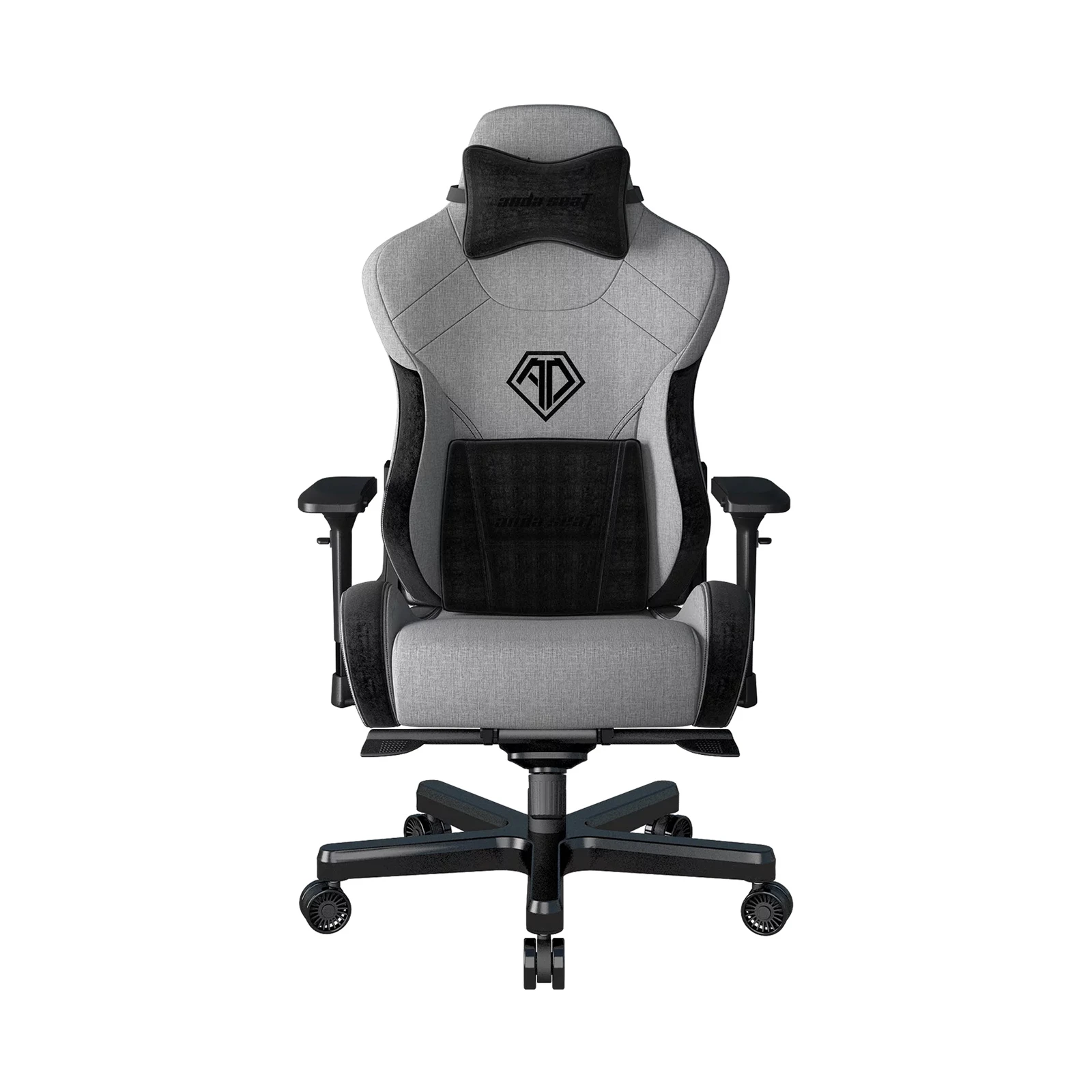 Ігрове крісло Anda Seat T-Pro 2 Grey/Black Size XL (AD12XLLA-01-GB-F) (UA)